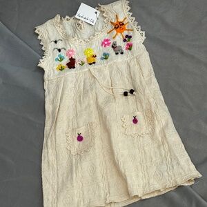 Handmade Peruvian Dress with Embroidery